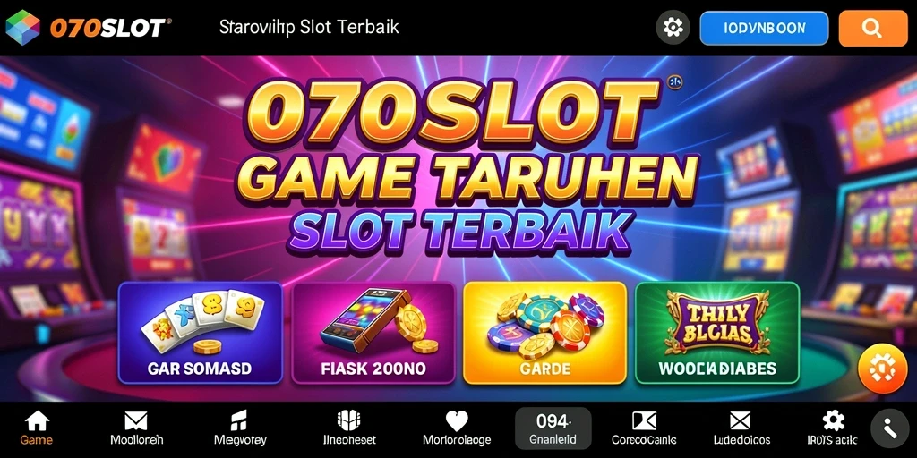Tampilan menawan dari gameplay 070SLOT yang mengasyikkan.