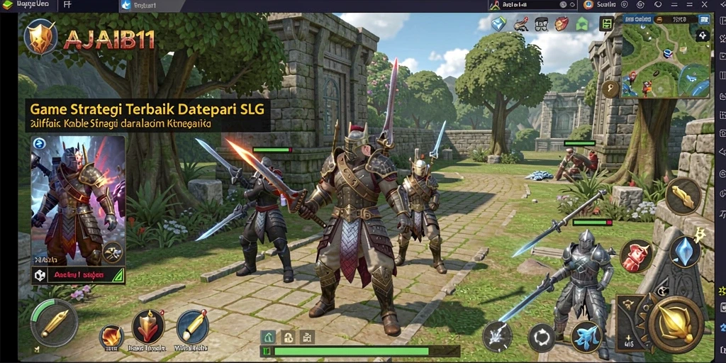 Tampilan gameplay AJAIB11 yang menarik dan seru saat berstrategi.