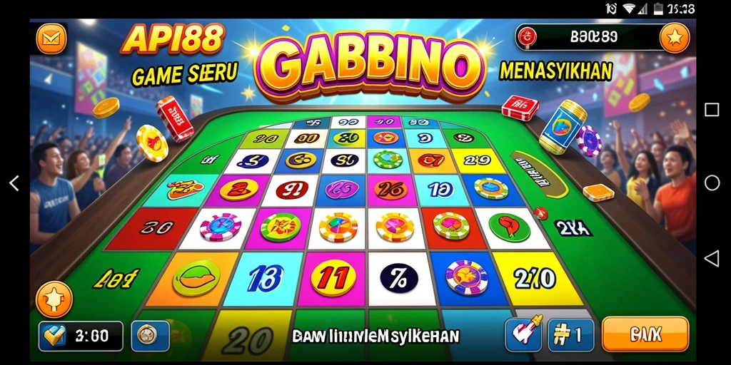 Screenshot gameplay API88 menampilkan keseruan permainan Bingo.