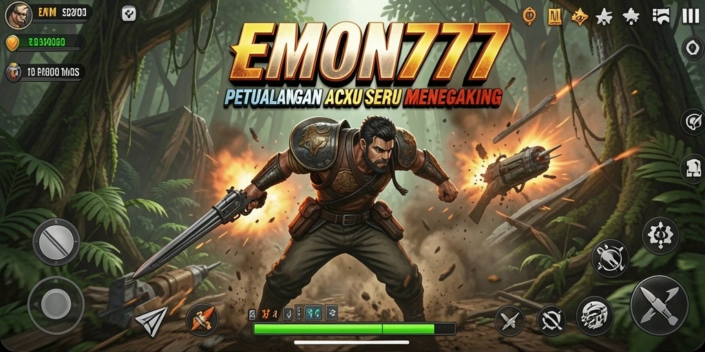 Screenshot EMON777 menampilkan aksi seru dalam gameplay yang menegangkan.