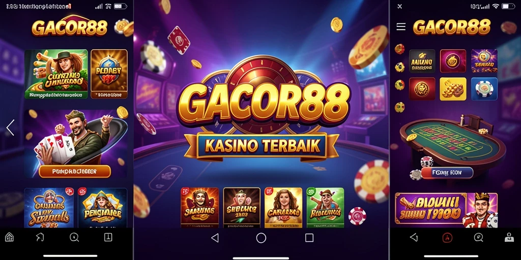 Screenshot GACOR88 menampilkan gameplay Kasino yang menarik.