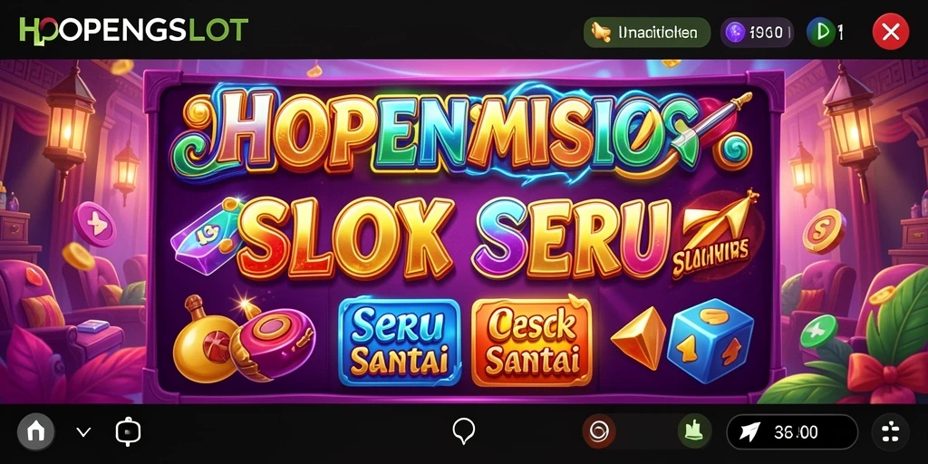 Tampilan menarik gameplay HOPENGSLOT yang menyenangkan.