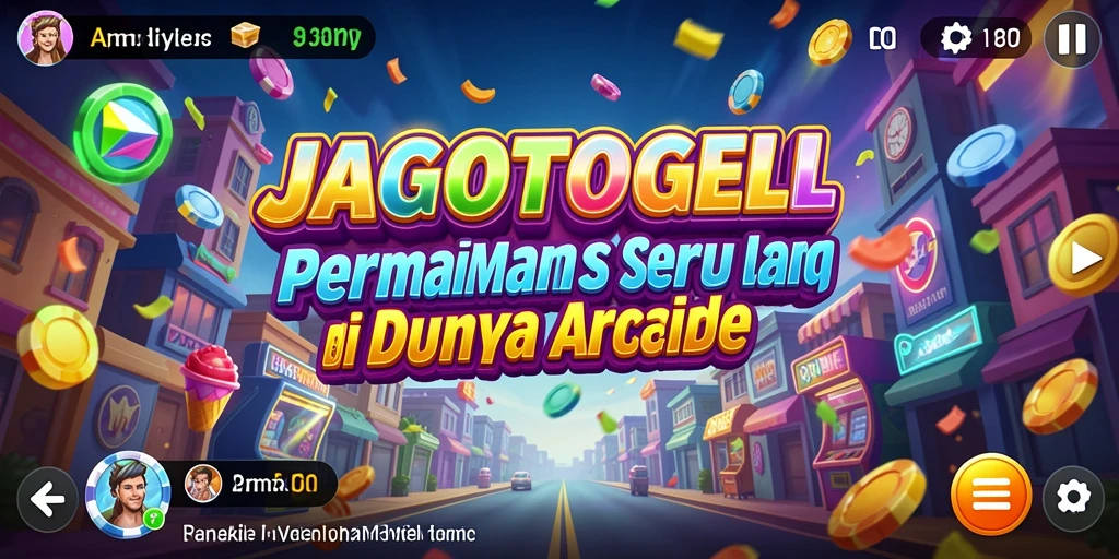 Screenshot menampilkan aksi seru dalam permainan Arcade JAGOTOGEL.