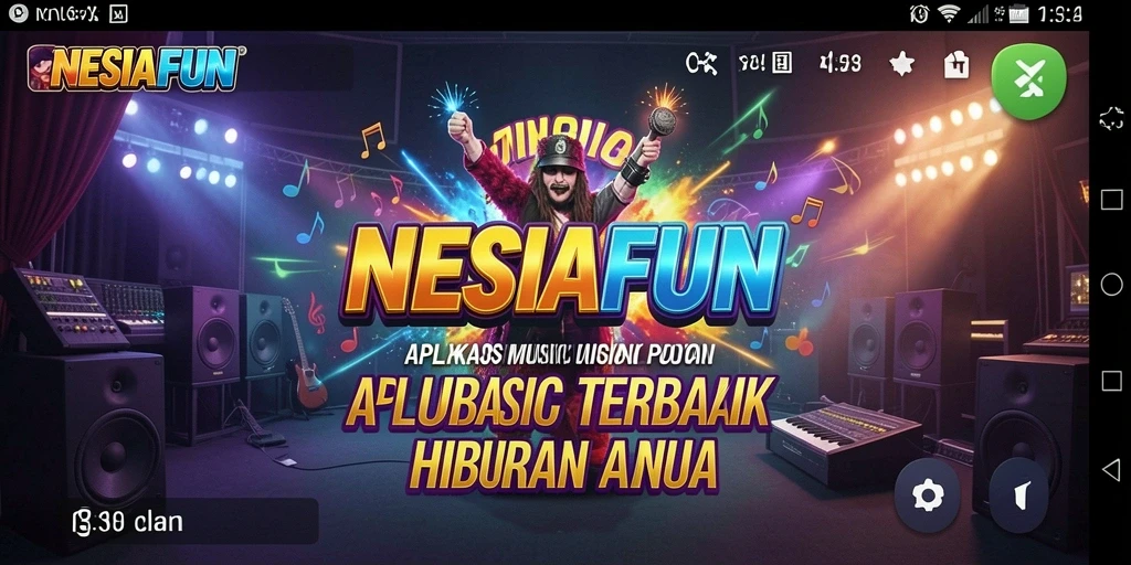 Tampilan gameplay seru dan interaktif dari NESIAFUN.