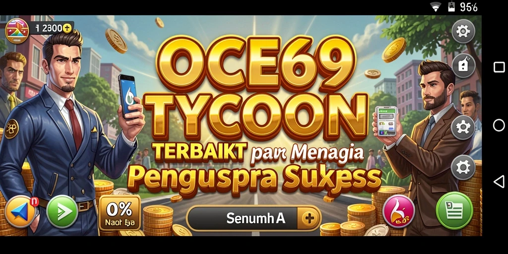Screenshot OCE69 menampilkan gameplay Tycoon yang mendebarkan.